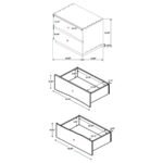 WINSLOW 5-PIECE QUEEN BEDROOM SET SMOKEY WALNUT - Image 9