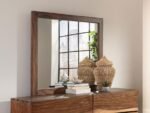 WINSLOW DRESSER MIRROR SMOKEY WALNUT - Image 2