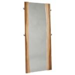WINSLOW 31 X 76 INCH STANDING FLOOR MIRROR SMOKEY WALNUT