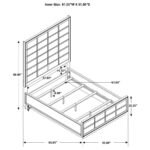 DURANGO 5-PIECE QUEEN BEDROOM SET SMOKED PEPPERCORN - Image 16