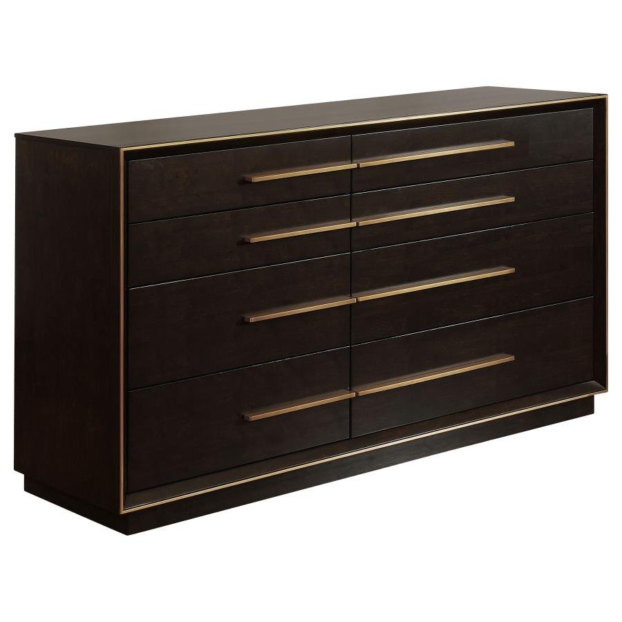 223263_02x900.jpg DURANGO 8-DRAWER DRESSER SMOKED PEPPERCORN - Image 1