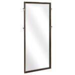 DURANGO 80-INCH STANDING FLOOR MIRROR SMOKED PEPPERCORN