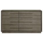 DURANGO 8-DRAWER DRESSER TAUPE OAK - Image 3