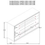 DURANGO 8-DRAWER DRESSER TAUPE OAK - Image 13