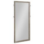 DURANGO 80-INCH STANDING FLOOR MIRROR WASHED OAK