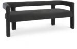Athena Velvet Upholstered Bench