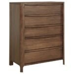 MADERIA 5-PIECE QUEEN BEDROOM SET WALNUT - Image 11
