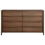 MADERIA 8-DRAWER DRESSER CABINET WALNUT - Image 3