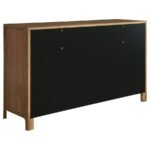 MADERIA 8-DRAWER DRESSER CABINET WALNUT - Image 6