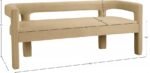 Athena Velvet Upholstered Bench - Image 6