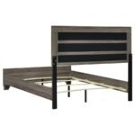 WRIGHT 5-PIECE QUEEN BEDROOM SET BROWN OAK - Image 4