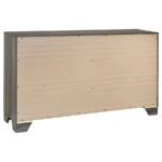 WRIGHT 5-PIECE QUEEN BEDROOM SET BROWN OAK - Image 8