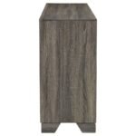 WRIGHT 6-DRAWER DRESSER CABINET BROWN OAK - Image 5