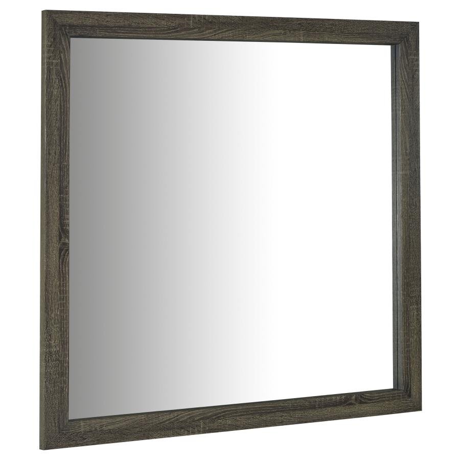 223344_02x900.jpg WRIGHT DRESSER MIRROR BROWN OAK - Image 1