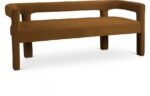 Athena Velvet Upholstered Bench