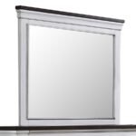 HILLCREST DRESSER MIRROR DISTRESSED WHITE