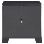 CAPPOLA 2-DRAWER NIGHTSTAND BLACK - Image 7