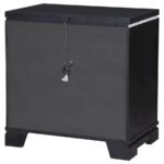 CAPPOLA 2-DRAWER NIGHTSTAND BLACK - Image 8