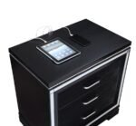 CAPPOLA 2-DRAWER NIGHTSTAND BLACK - Image 10