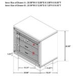 CAPPOLA 2-DRAWER NIGHTSTAND BLACK - Image 13