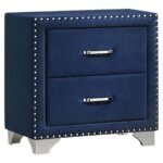 MELODY 5-PIECE QUEEN BEDROOM SET PACIFIC BLUE - Image 4
