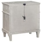 EVANGELINE 3-DRAWER NIGHTSTAND SILVER OAK - Image 6