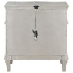 EVANGELINE 3-DRAWER NIGHTSTAND SILVER OAK - Image 7
