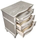 EVANGELINE 3-DRAWER NIGHTSTAND SILVER OAK - Image 10