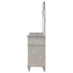EVANGELINE 9-DRAWER DRESSER WITH MIRROR SILVER OAK - Image 5