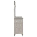 EVANGELINE 9-DRAWER DRESSER WITH MIRROR SILVER OAK - Image 9