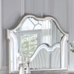 EVANGELINE DRESSER MIRROR SILVER OAK - Image 5