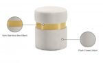 Hailey Velvet Upholstered Stool - Image 4