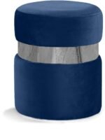 Hailey Velvet Upholstered Stool