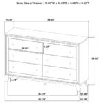 WELSLEY 5-PIECE QUEEN BEDROOM SET WALNUT - Image 17