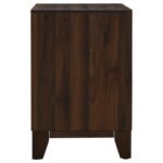 WELSLEY 2-DRAWER NIGHTSTAND BEDSIDE TABLE WALNUT - Image 9