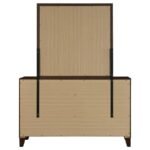 WELSLEY 6-DRAWER DRESSER AND MIRROR WALNUT - Image 7