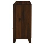 WELSLEY 6-DRAWER DRESSER CABINET WALNUT - Image 5
