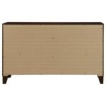 WELSLEY 6-DRAWER DRESSER CABINET WALNUT - Image 7