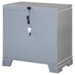 ELEANOR 2-DRAWER NIGHTSTAND METALLIC MERCURY - Image 8