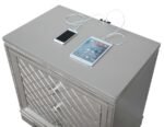 ELEANOR 2-DRAWER NIGHTSTAND METALLIC MERCURY - Image 10