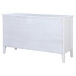 BEXHILL 10-DRAWER DRESSER CABINET WHITE - Image 8