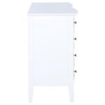 BEXHILL 10-DRAWER DRESSER CABINET WHITE - Image 9