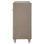 ANTONELLA 7-DRAWER UPHOLSTERED DRESSER IVORY AND CAMEL - Image 5