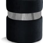 Hailey Velvet Upholstered Stool