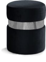Hailey Velvet Upholstered Stool