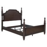 ANDOVER 5-PIECE QUEEN BEDROOM SET DARK OAK - Image 3