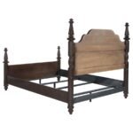 ANDOVER 5-PIECE QUEEN BEDROOM SET DARK OAK - Image 4