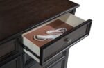 ANDOVER 8-DRAWER DRESSER CABINET DARK OAK - Image 10