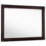 ANDOVER DRESSER MIRROR DARK OAK