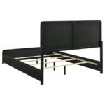 CAVELLE 5-PIECE QUEEN BEDROOM SET BLACK - Image 4
